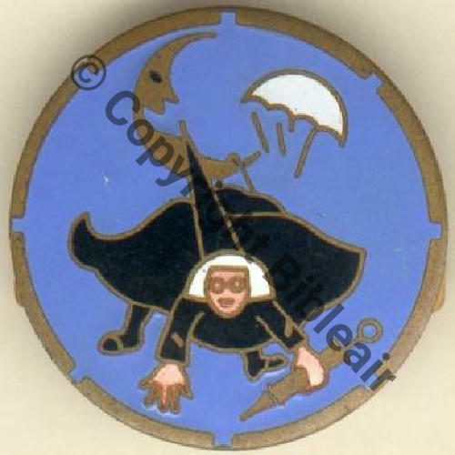 A1335NH SECT AVIONS SANITAIRES 1.110 ETAMPES  A.AUGIS ST.BARTH LYON 3Li Bol fenetre allonge argente origine.. Dos lisse irreg Fab 1940 Sc.grandspins 600Eur03.10 